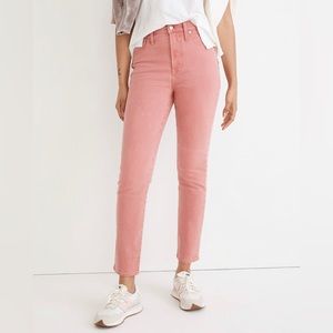 Madewell Perfect Vintage Jean - Pink